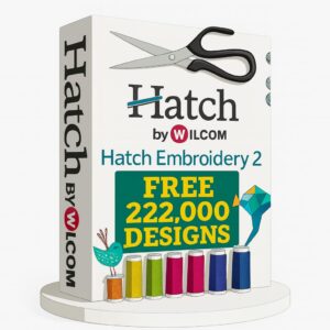 Broderie Hatch 2 - Téléchargement numérique du logiciel